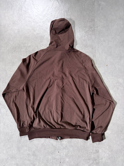 90s Vintage Carhartt Lightweight Brown Hoodie -L