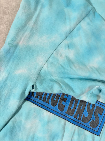 90s Vintage The Doors Blue Tie Dye T-Shirt -M
