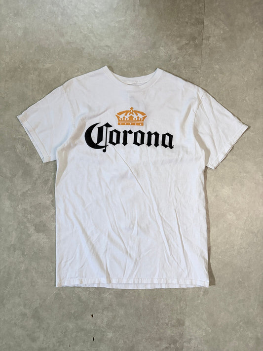 2000s Vintage Corona Beer White T-Shirt -M - M | Martin City Vintage