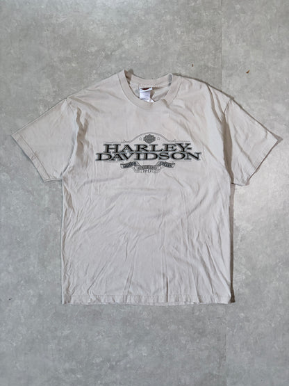 Harley Davidson Cream T-Shirt -L
