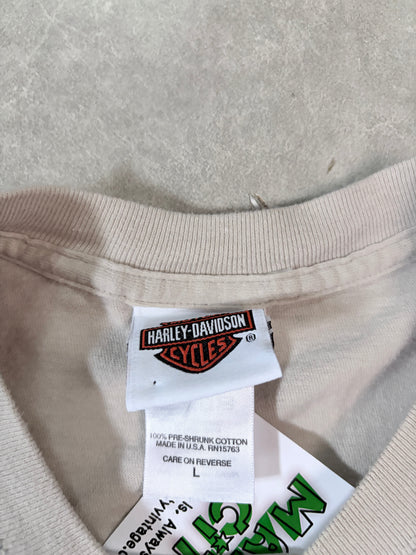 Harley Davidson Cream T-Shirt -L