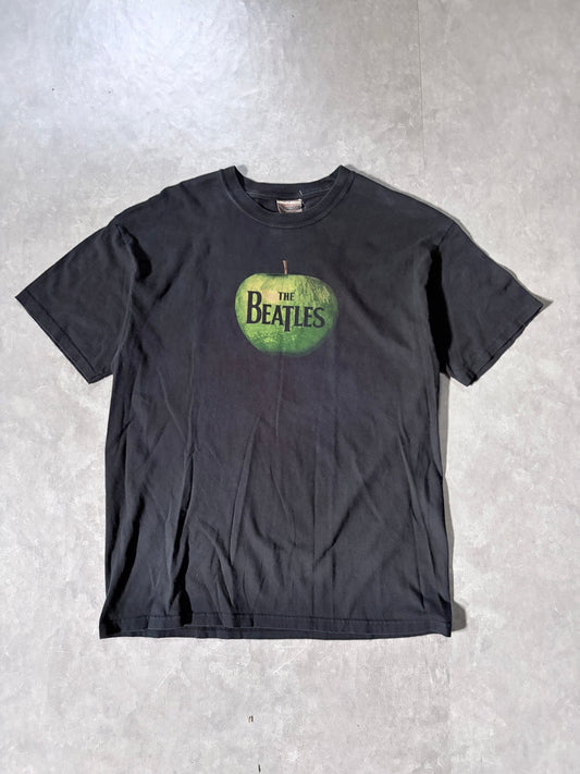 2000s Vintage The Beatles Apple Black T-Shirt -L - L | Martin City Vintage