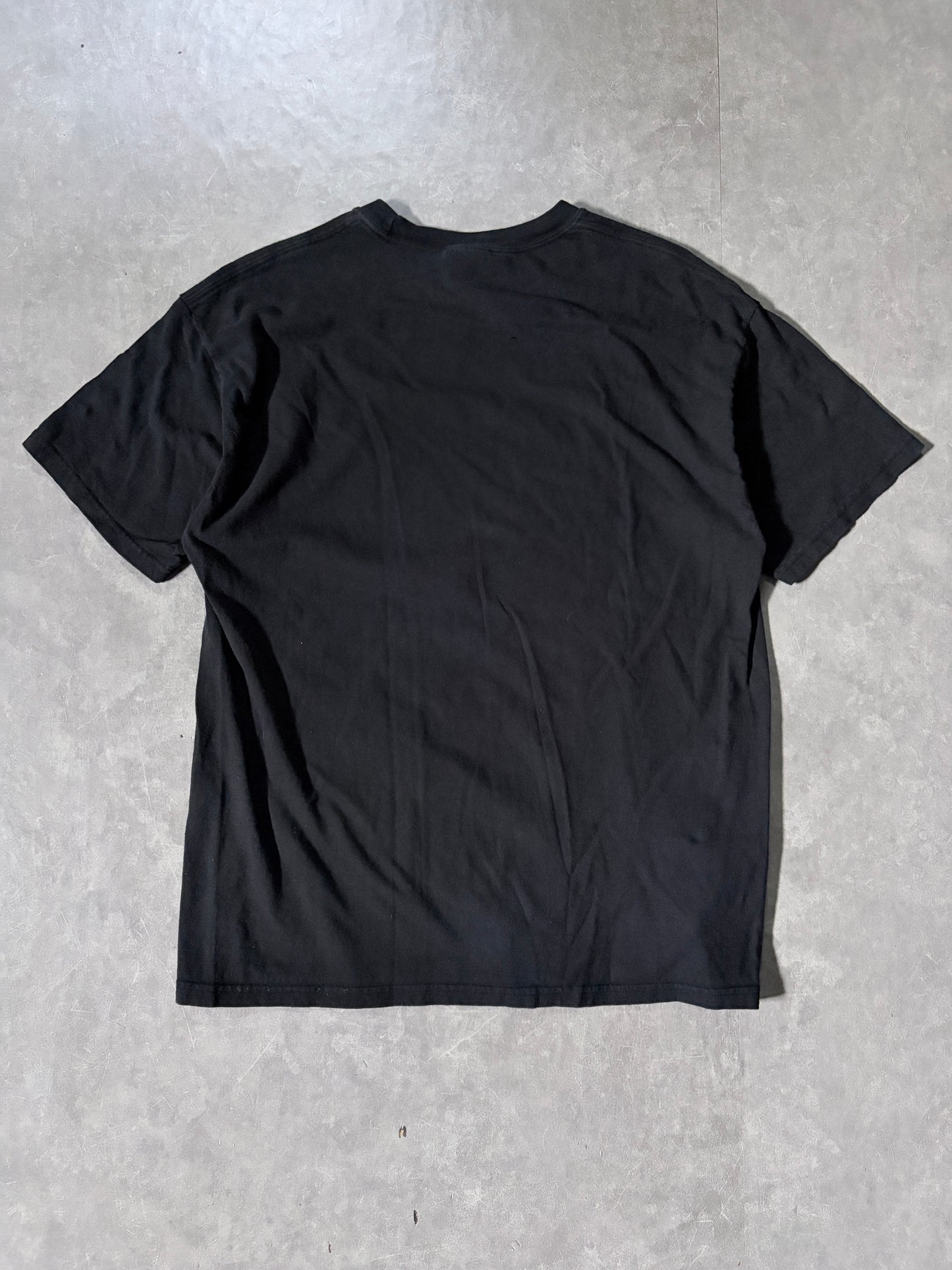 2000s Vintage The Beatles Apple Black T-Shirt -L