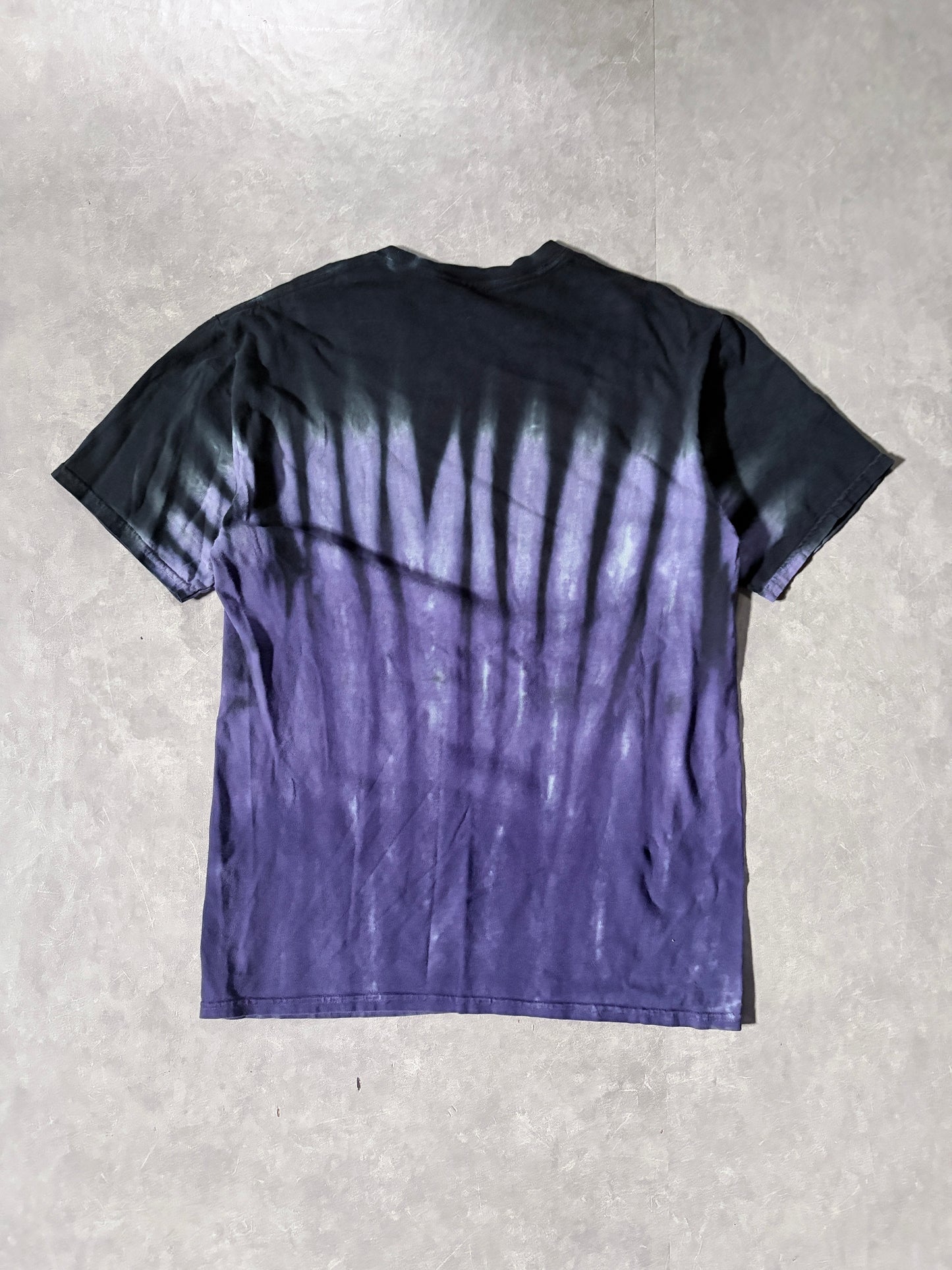 2000s Vintage KISS Liquid Blue Purple Tie Dye T-Shirt -L