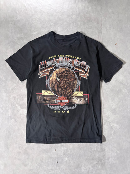 2000 Vintage Harley Davidson Sturgis Buffalo Black T-Shirt -M