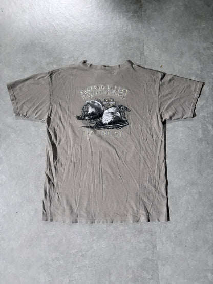 2000s Vintage Harley Davidson Cream T-Shirt -XL