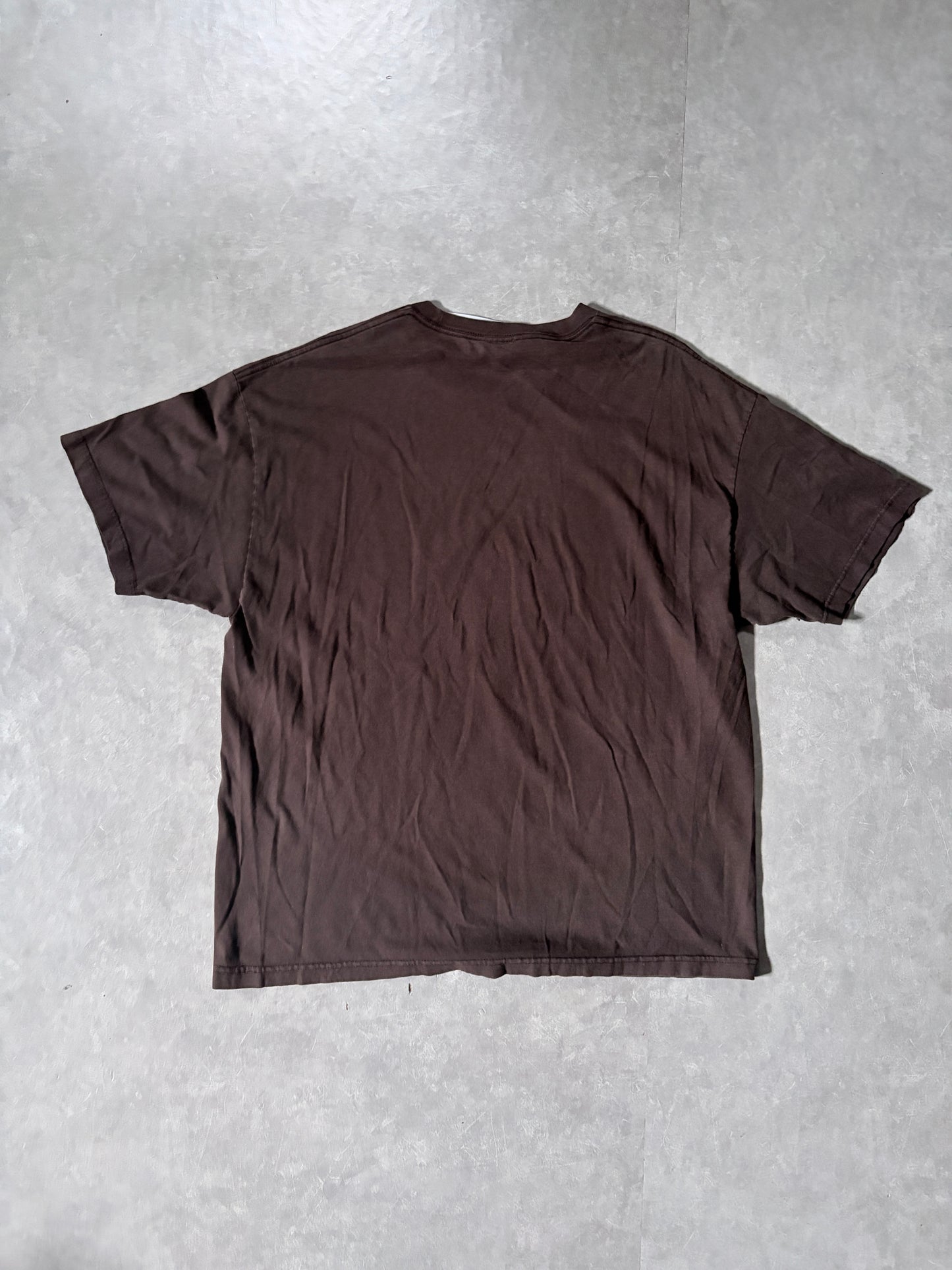2000s Vintage The Beatles Let It Be Brown T-Shirt -XXL