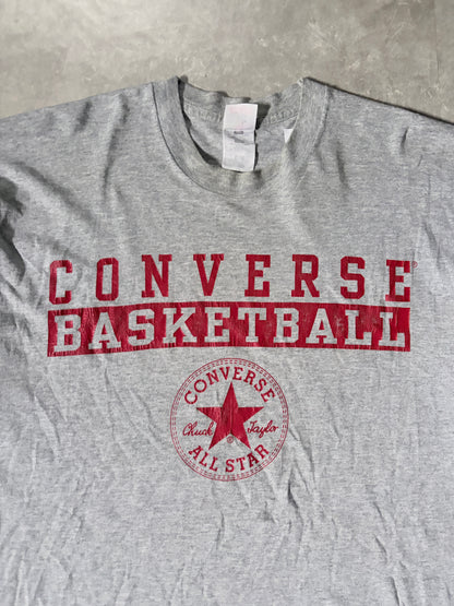 90s Vintage Converse Basketball Grey T-Shirt -XXL