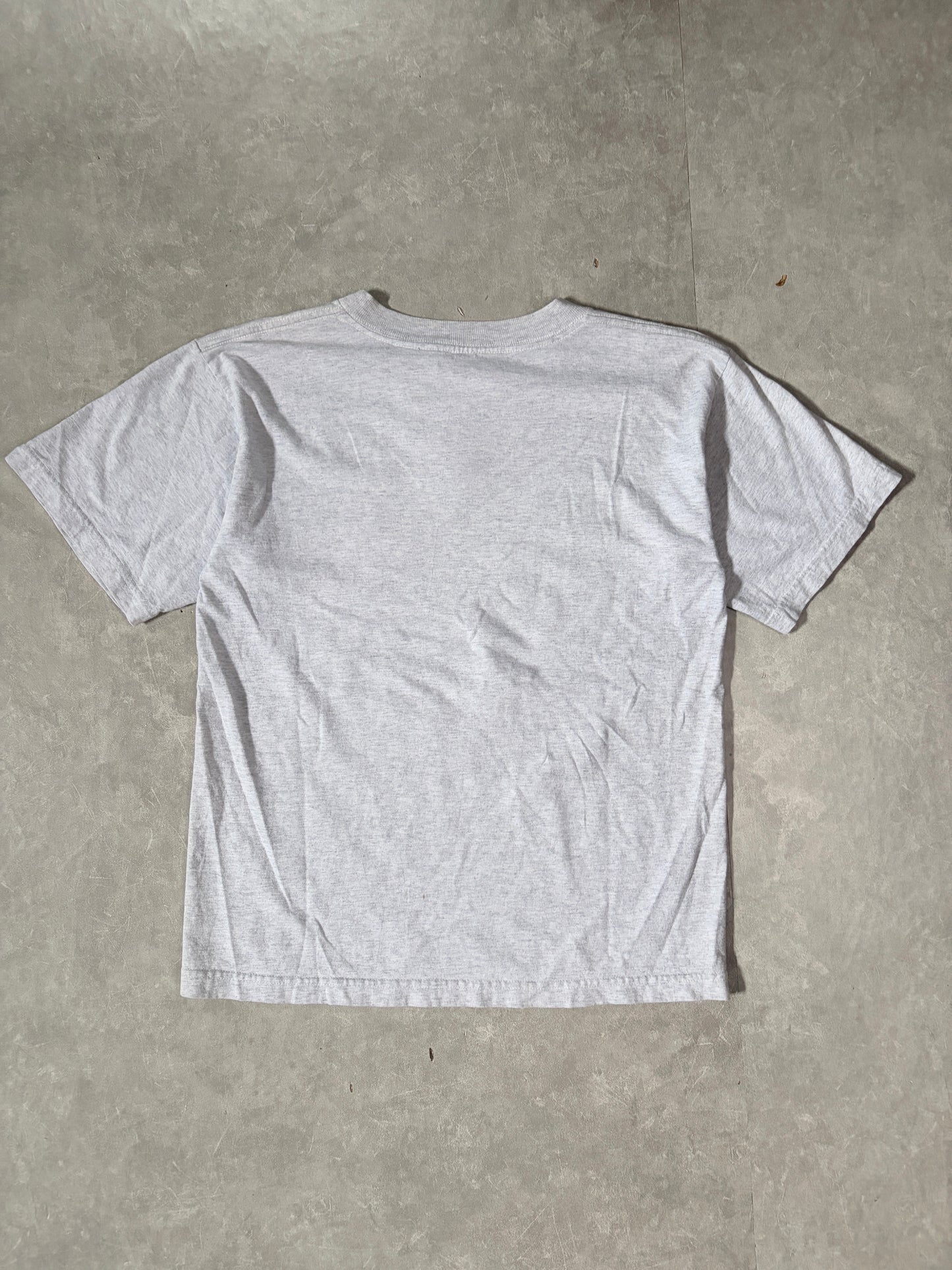 90s Vintage Star Wars Phantom Menace Pod Racing Anakin Heather Grey T-Shirt -M