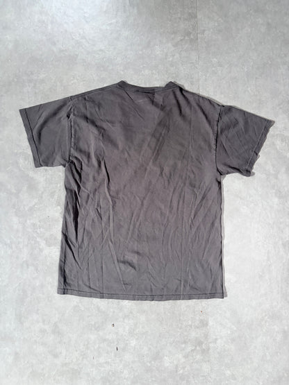 2000s Vintage Harley Davidson Embroidered Minimal Brown T-Shirt-M