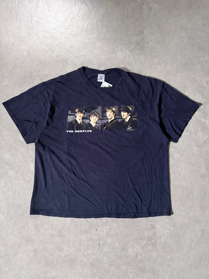90s Vintage The Beatles Navy T-Shirt -XXL