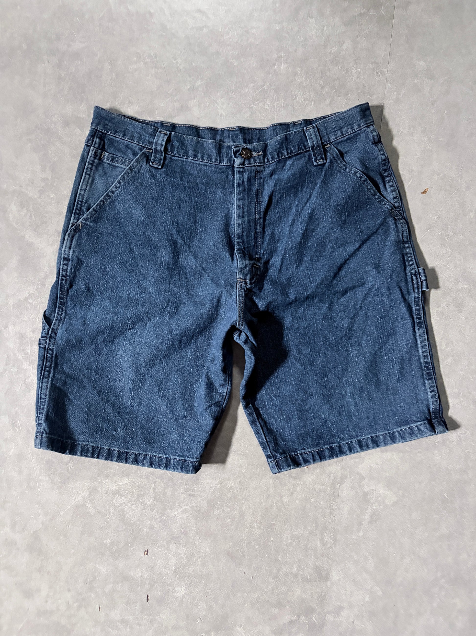 2000's Vintage Wrangler Carpenter Jorts Full Front View