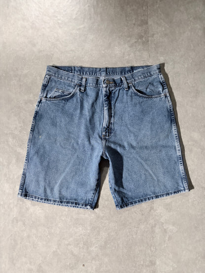 2000's Originals Light Wash Jorts Full Front View