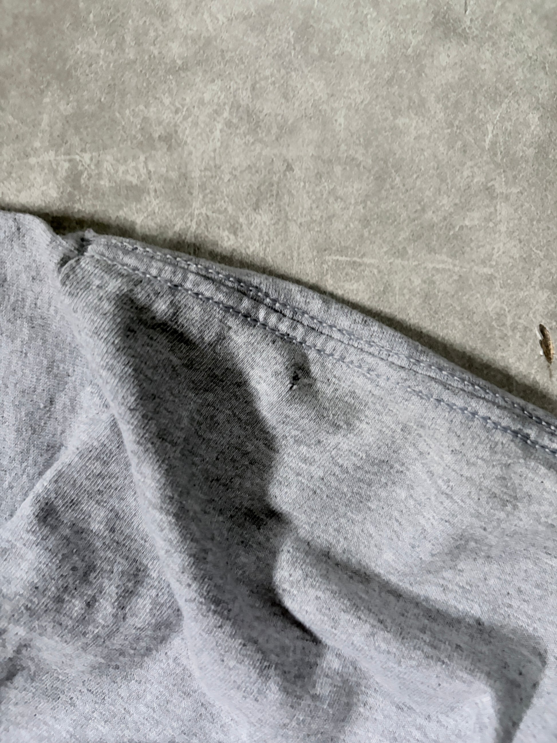 2000's Vintage Jeep Shirt Fabric Texture and Fade Detail