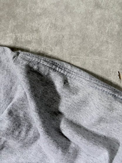 2000's Vintage Jeep Shirt Fabric Texture and Fade Detail