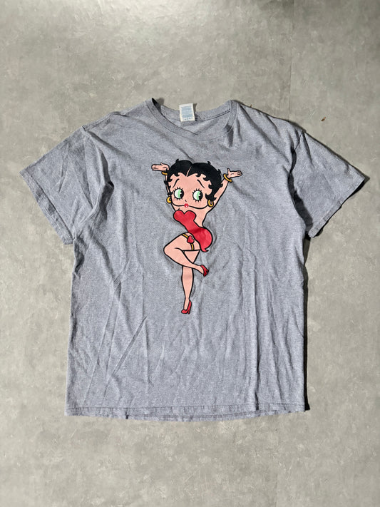90's Vintage Delta Betty Boop T-Shirt Full Front View