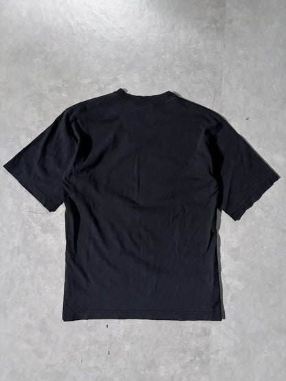 90's Vintage Star Wars Black T-Shirt Full Back View