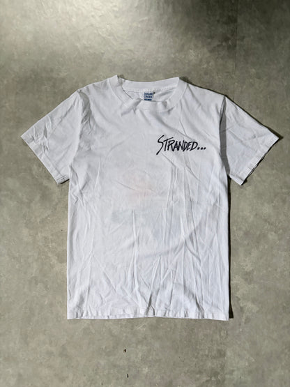 90's Vintage Sugar Creek Budweiser White T-Shirt Full Front View