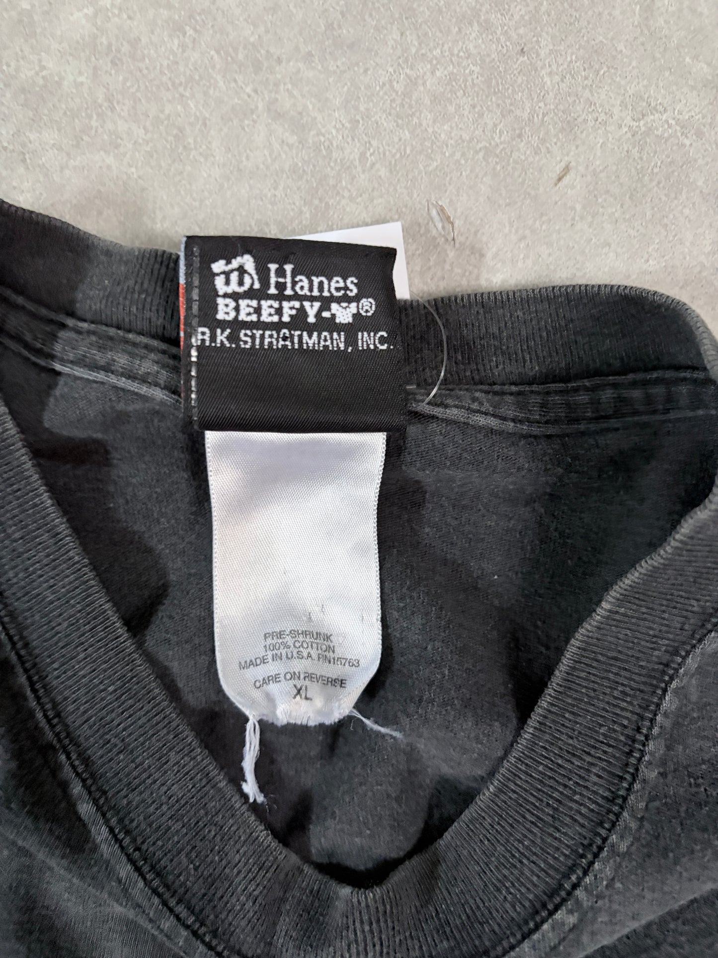 2000's Vintage Harley Davidson Tag Close Up with Brand Label