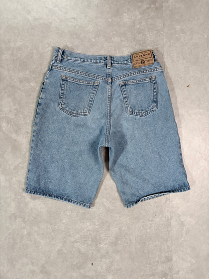 2000's Vintage Arizona Loose Fit Jorts Full Back View