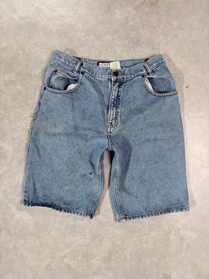 2000's Vintage Arizona Loose Fit Jorts Front Pocket and Denim Detail