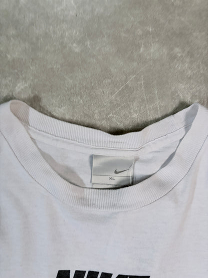 2000's Vintage Nike Tag Close Up with Brand Label