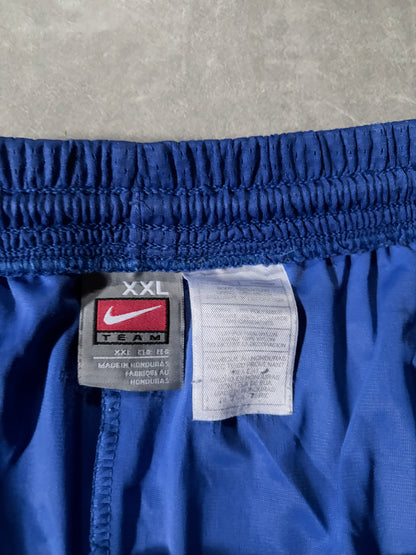 2000s Vintage Nike Blue Mesh Shorts -XXL