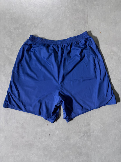 2000s Vintage Nike Blue Mesh Shorts -XXL