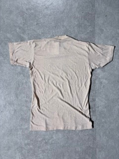 70's Vintage KISS Cream Distressed Band T-Shirt -XL