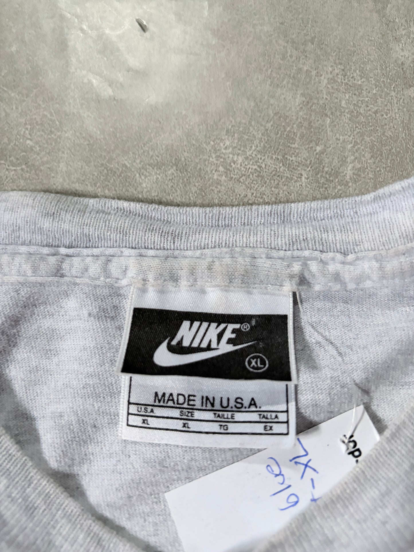 90s Vintage Nike Heather Grey T-Shirt -XL