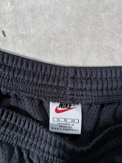 90s Vintage Nike Black Mesh Shorts -XL