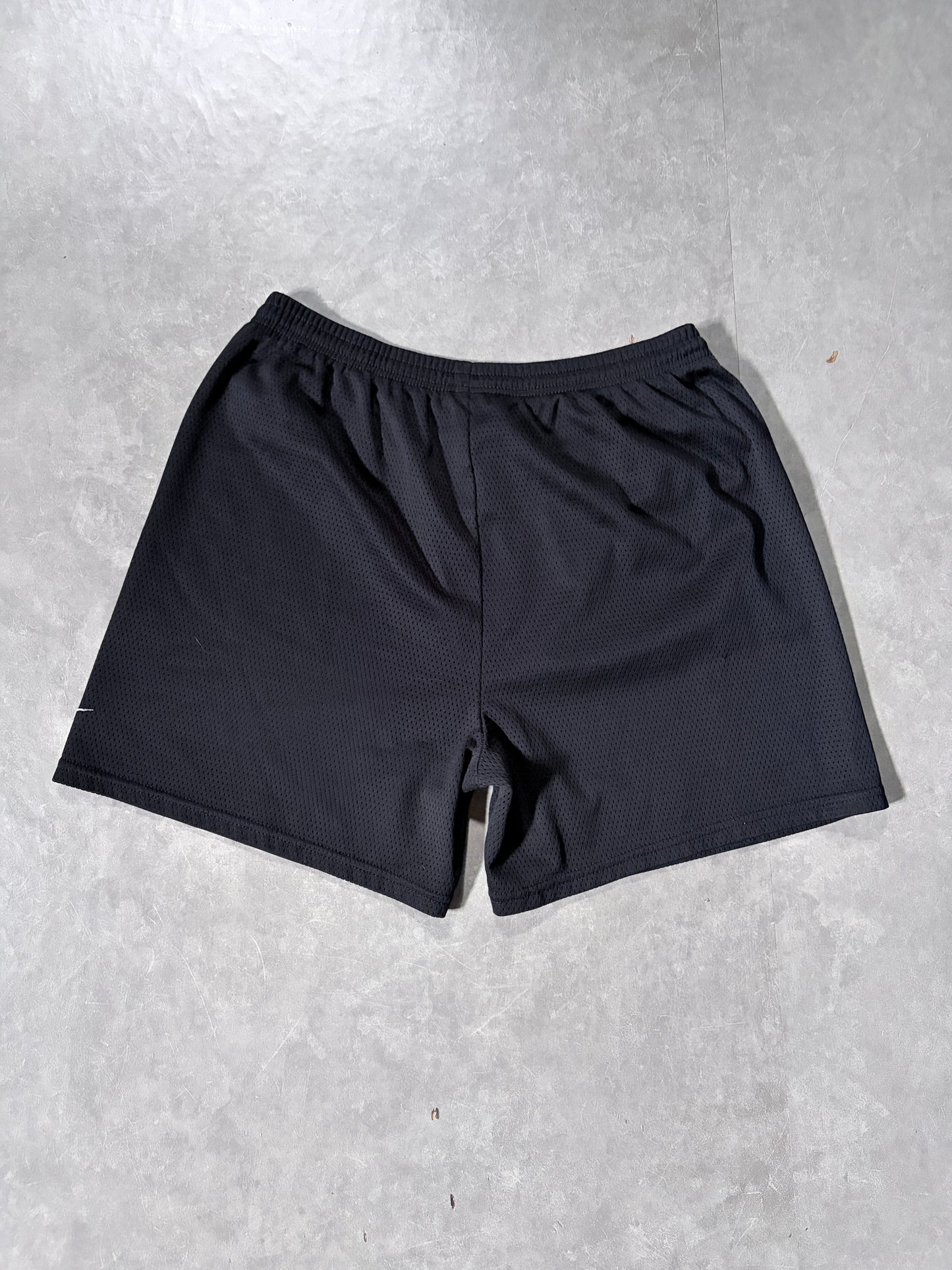 90s Vintage Nike Black Mesh Shorts -XL