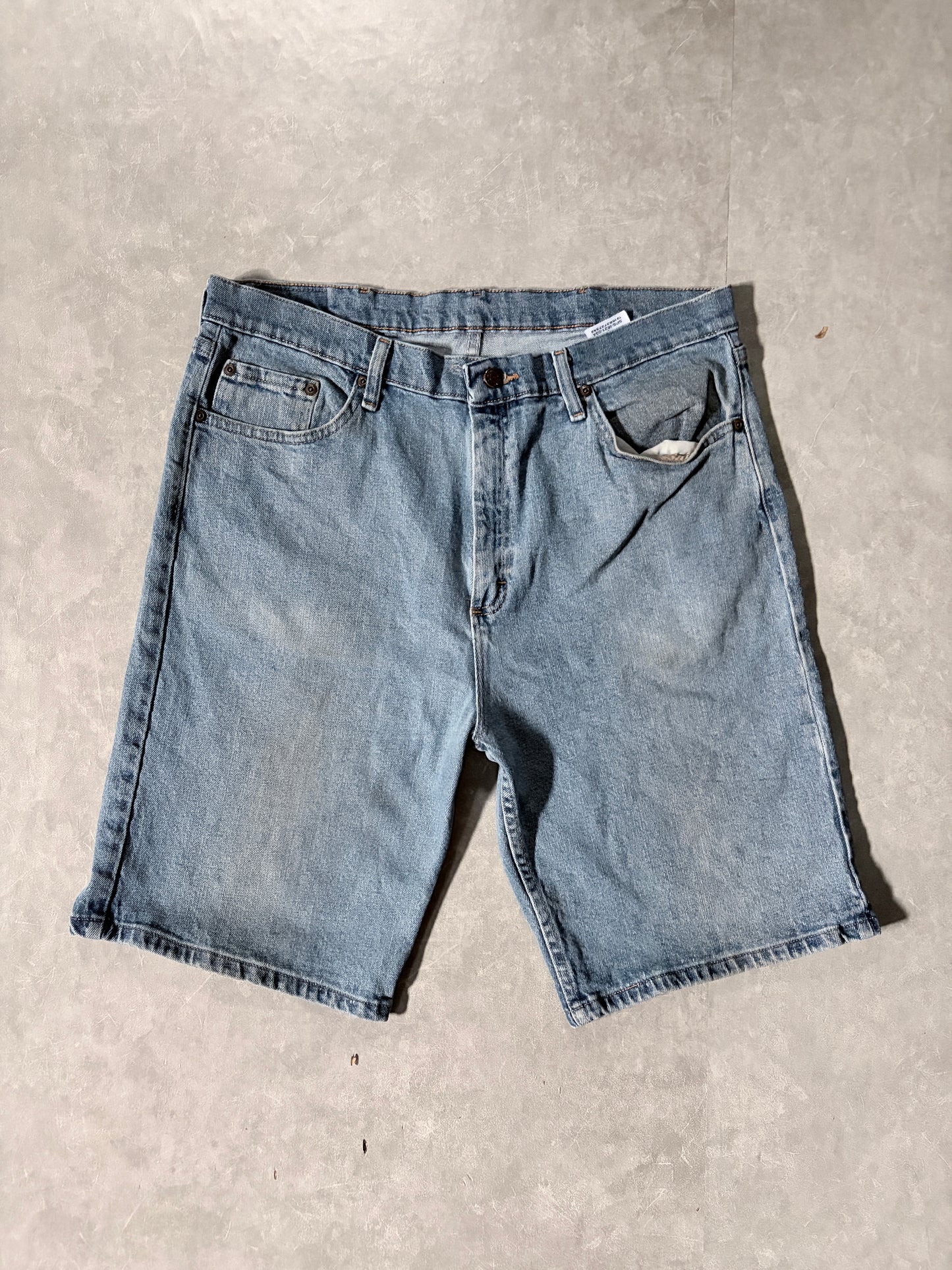 2000s Vintage Wrangler Light Wash Jorts -36W