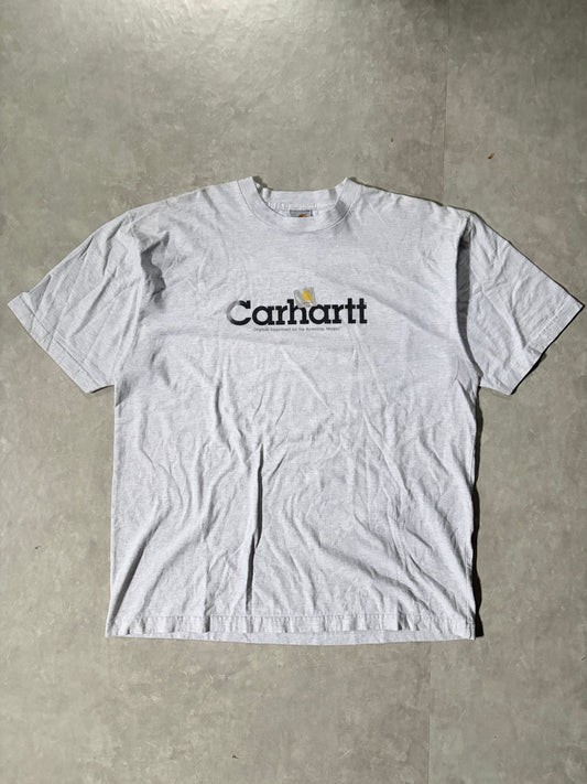90s Vintage Carhartt Heather Grey T Shirt -XL