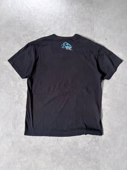 2000s Vintage Quiksilver Black T-Shirt -M