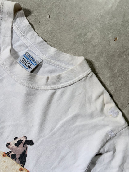 2000s Vintage Chic-fil-a White T-Shirt -S