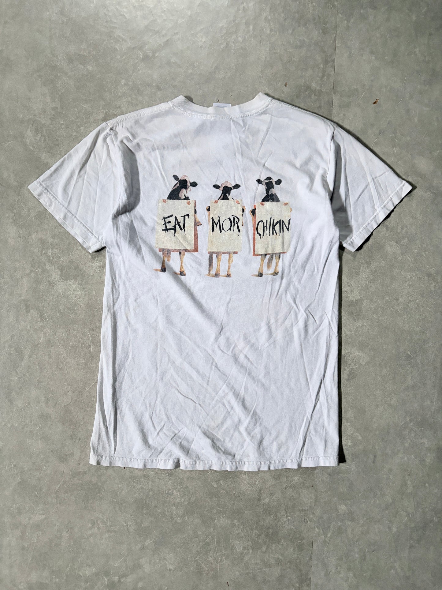 2000s Vintage Chic-fil-a White T-Shirt -S