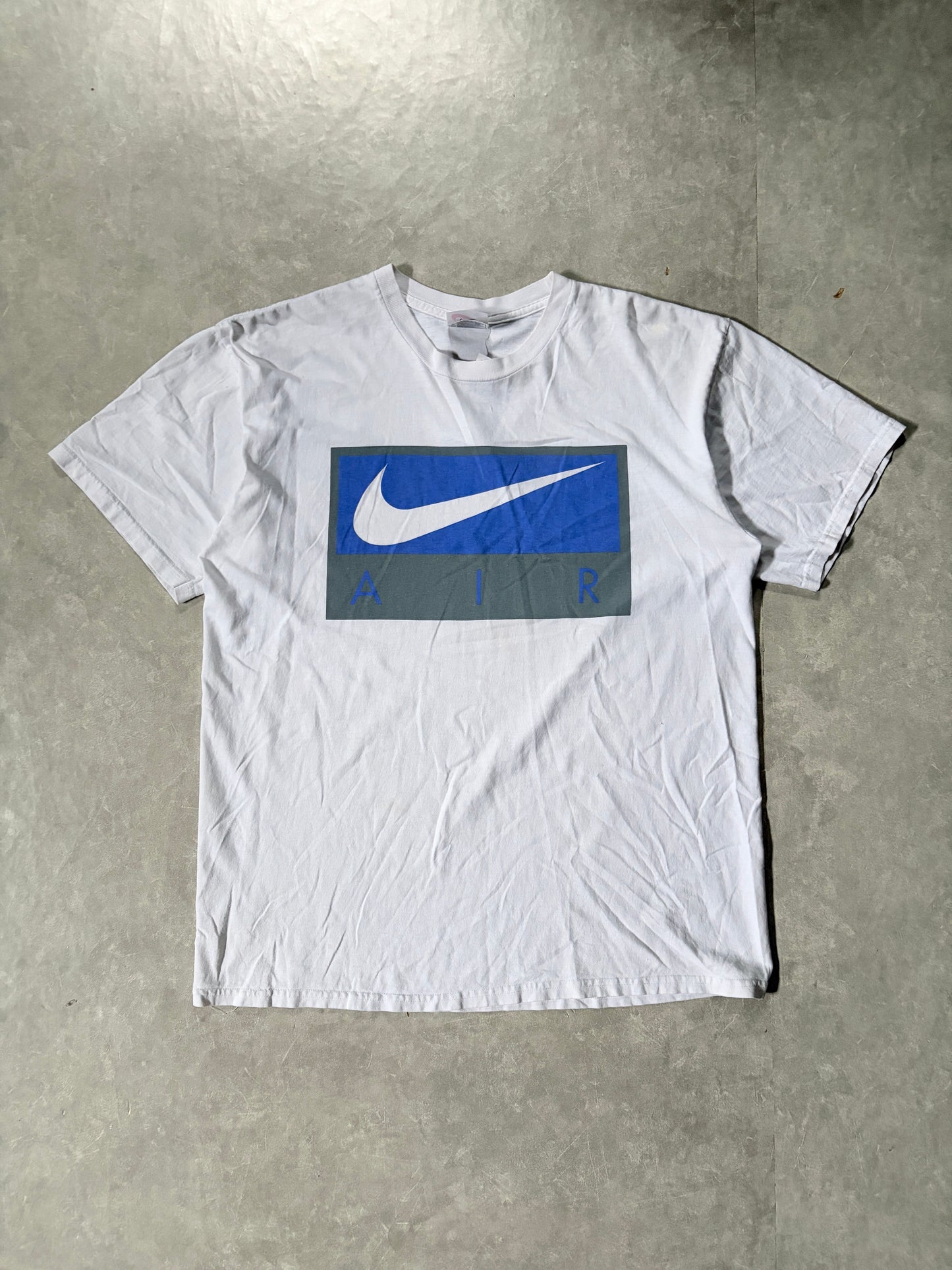 90s Vintage Nike Air White T-Shirt -M