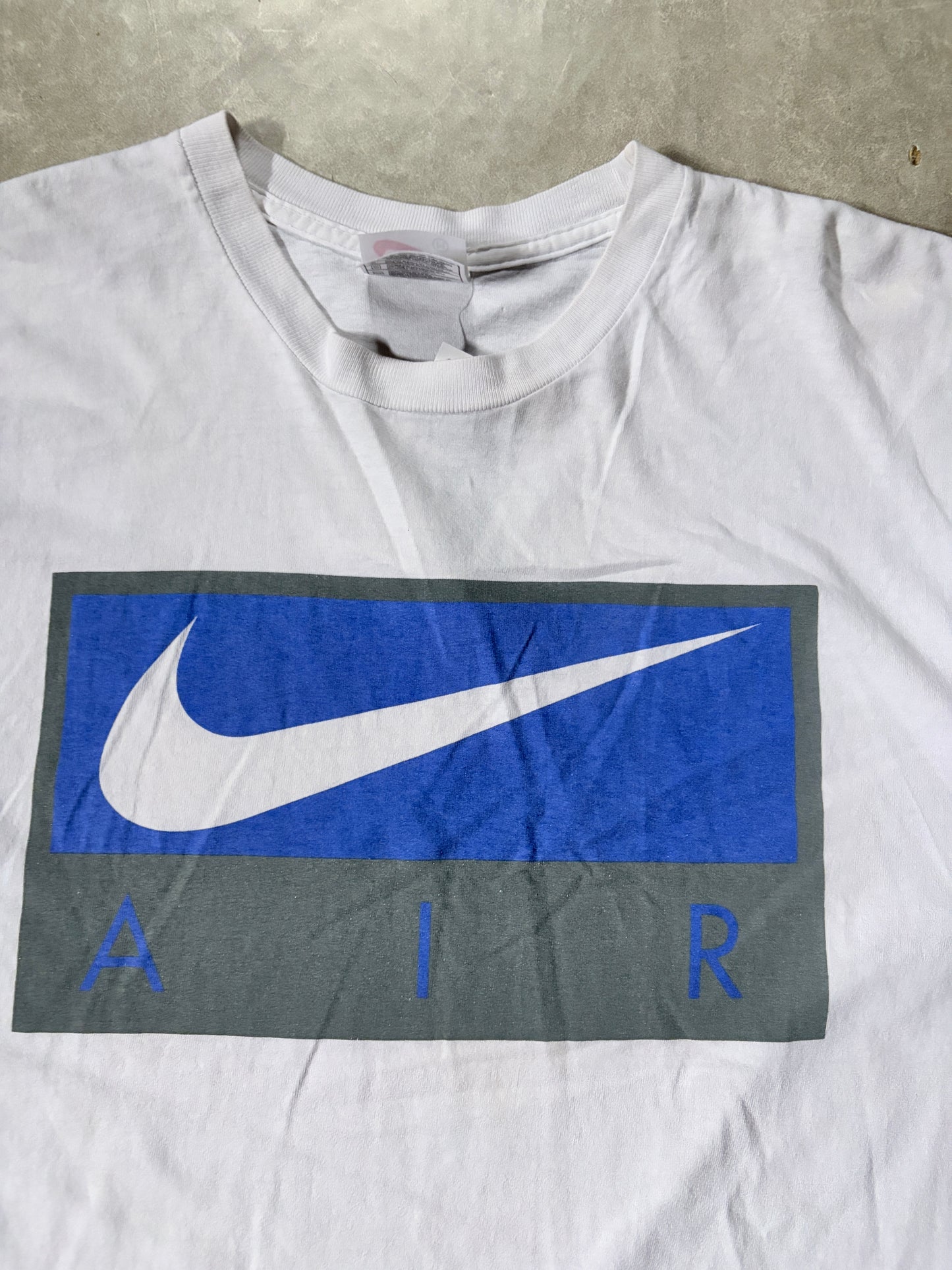 90s Vintage Nike Air White T-Shirt -M