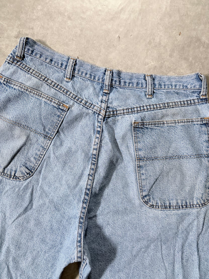 90s Vintage Wrangler Hero Light Wash Jorts -34W
