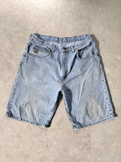 90s Vintage Wrangler Hero Light Wash Jorts -34W