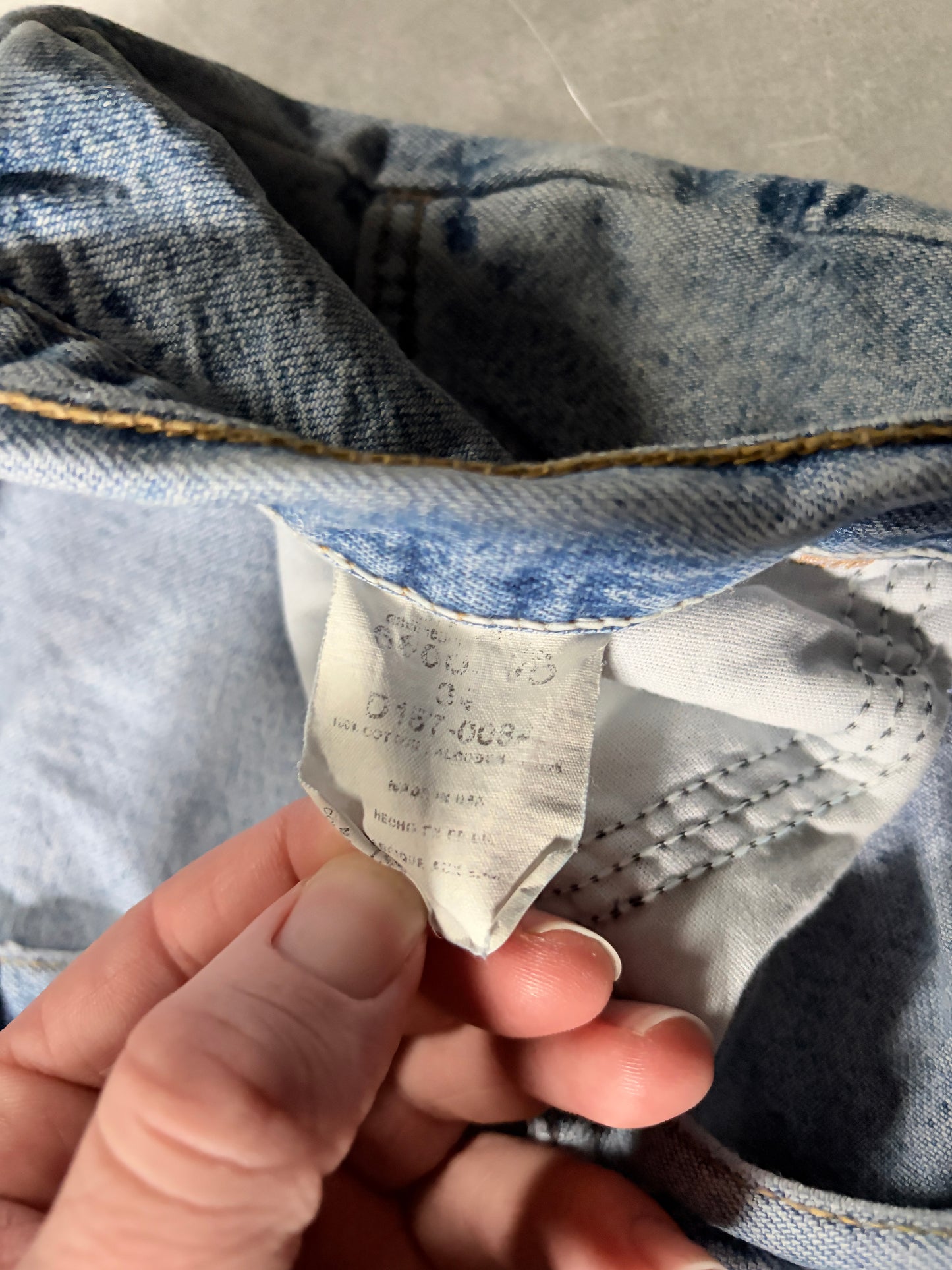 90s Vintage Wrangler Hero Light Wash Jorts -34W
