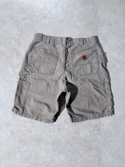 2000s Vintage Carhartt Brown Carpenter Shorts -34W