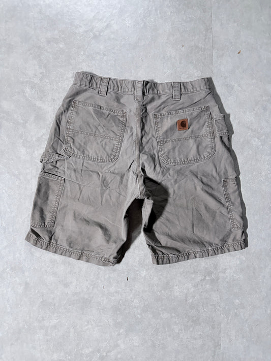 2000s Vintage Carhartt Brown Carpenter Shorts -34W