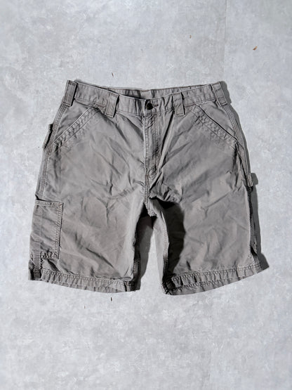 2000s Vintage Carhartt Brown Carpenter Shorts -34W