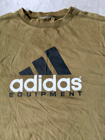 90s Vintage Adidas Equipment Green T-Shirt -XL