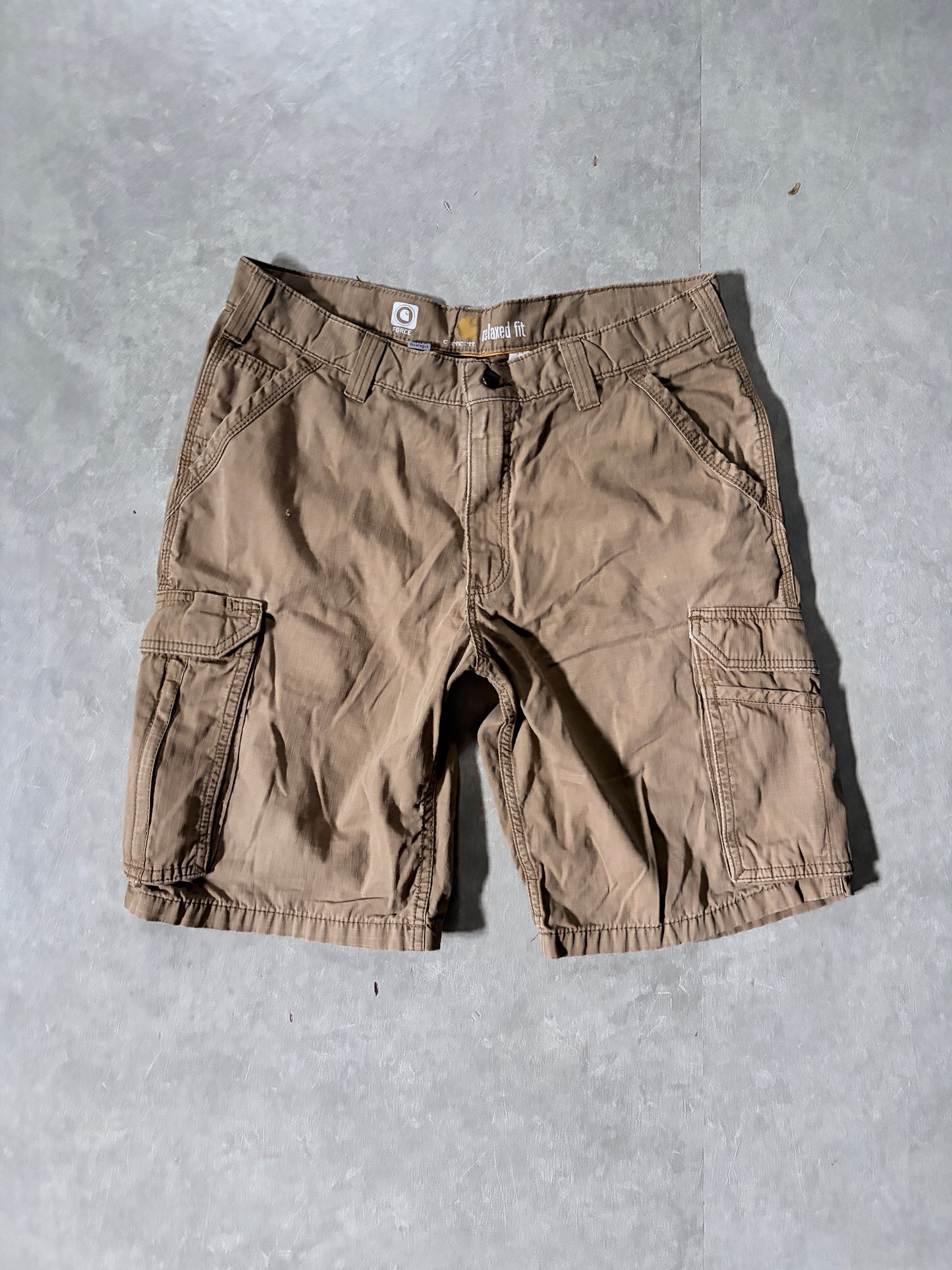 Carhartt Beige Cargo Shorts -34W