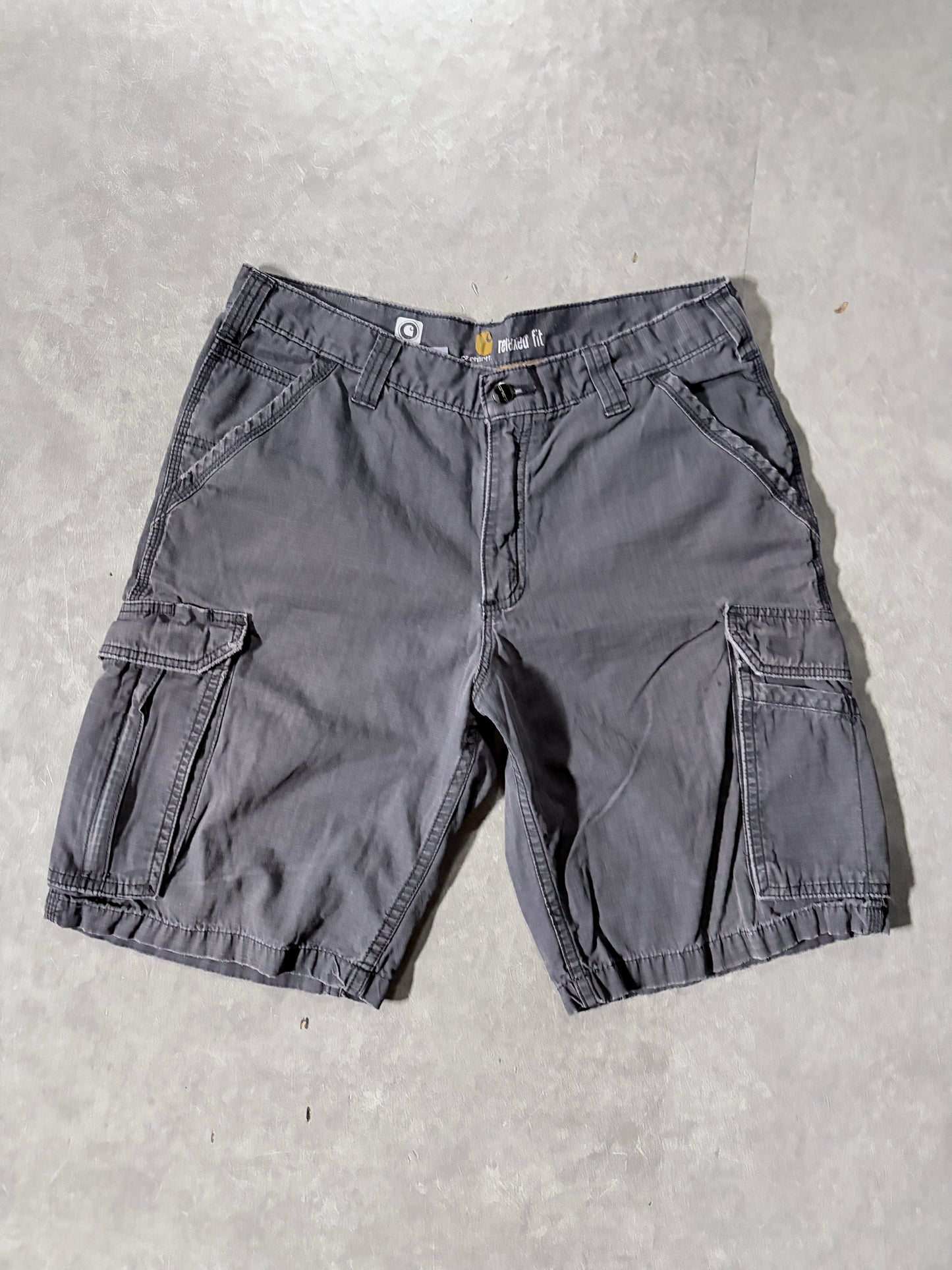 Carhartt Grey Cargo Shorts -34W