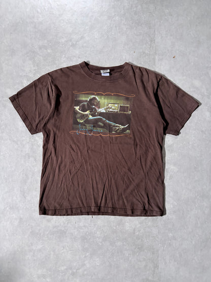 2000s Vintage Jerry Garcia Grateful Dead Liquid Blue Brown T-Shirt -M