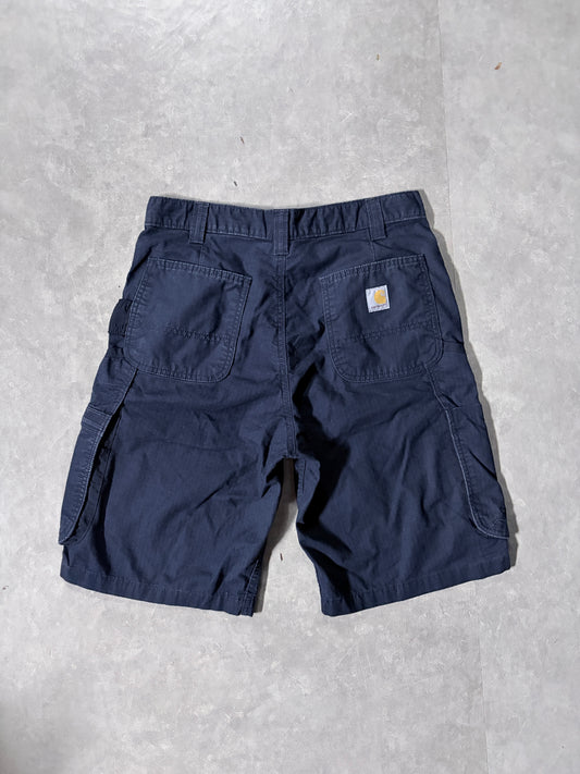 2000s Vintage Carhartt Navy Cargo Shorts -32W